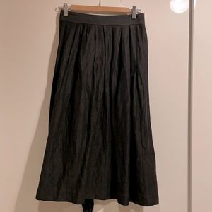 Horses Atelier black wrap skirt